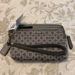 Signature Coach Wristlet